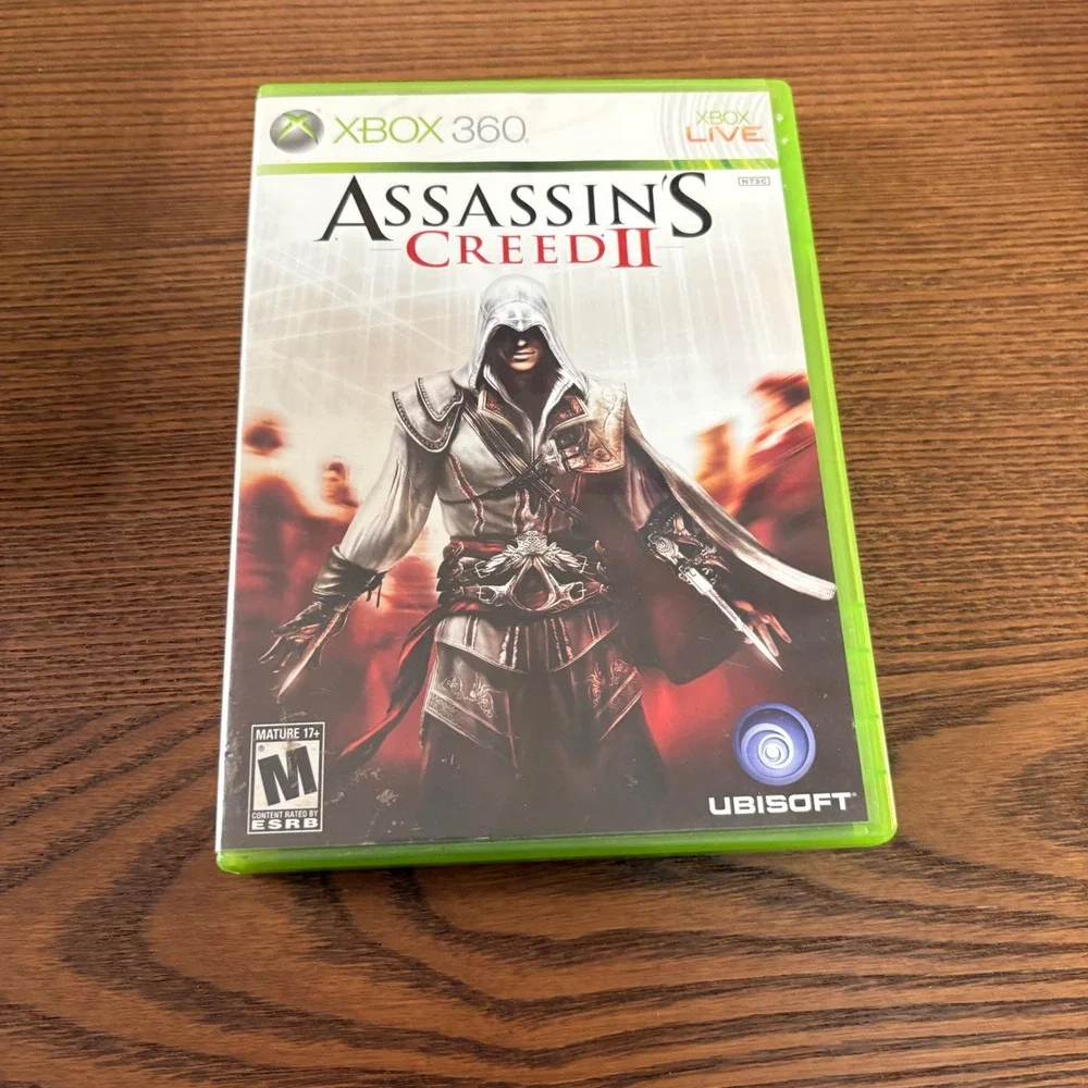 Xbox 360 Game Lot Gears of War 1 & 2 Battlefield 3‎ Assassin's Creed II Bundle